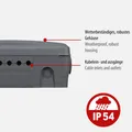 Produktbild: Brennenstuhl wetterfeste Kabelbox IP54 wasserdicht für Außenbereich Schutz