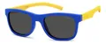 Produktbild: Brillen Sonnen- Polaroid Kinder Pld 8020/S Dcd (M9) Blau Yellow/Grau Polariz