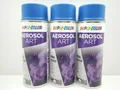 Produktbild: 3x DUPLI COLOR LACK FARBE LACKSPRAY SPRAY SPRAYDOSE RAL 5010 ENZIANBLAU MATT
