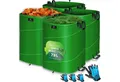 Produktbild: KESSER Gartensack, 73 l, (4-tlg), Pop-Up-Gartensack Laubsack Gartenabfallsack inkl. Handschuhe