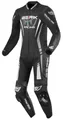 Produktbild: Berik Absolute GP 1-Teiler Motorrad Lederkombi, schwarz/weiß, 54
