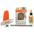 Produktbild: 3670 000 0028 Original STIHL Sägekette Ritzel Schwert Öl Schutz GTA26 1,1 28TG