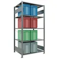 Produktbild: SCHULTE Schwerlastregal MULTIplus 150 12580 silber 100,0 x 80,0 x 200,0 cm