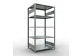 Produktbild: SCHULTE Lagertechnik Steckregal Fachbodenregal Stecksystem MULTIplus150, 2000 x 1000 x 800 mm (HxBxT)