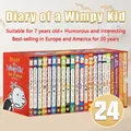 Produktbild: Diary of a Wimpy Kid 24 Bücher Sammlung Box Set von Jeff Kinney-Dhl Express