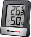 Produktbild: ThermoPro TP49 Mini Thermo Hygrometer Thermometer Digital Luftfeuchtigkeit Klima