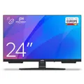 Produktbild: Cello C2424SH 24 Zoll LED Fernseher mit DVB-T und Satellitenempfang, einfache Einrichtung, Netzbetrieb, 230V, Nicht smart, USB-Aufnahme von Live-TV, Perfekter Klang, ideal für kleine Räume
