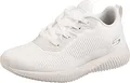 Produktbild: Skechers Damen Bobs Squad Tough Talk Sneaker, White Engineered Knit, 39 EU