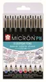 Produktbild: SAKURA POXSDK6 Fineliner PIGMA MICRON 6er Etui schwarz