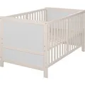 Produktbild: ROBA Kombi-Kinderbett »Easy Sleep«, 70x140 cm (natur-grau)