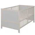 Produktbild: roba Kombi-Kinderbett EASY SLEEP 70x140 inkl. Umbauecken - Hellgrau