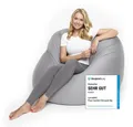 Produktbild: Lumaland Sitzsack Flexi Comfort, Flexibler Premium Bean Bag,  Sessel & Sofa