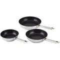 Produktbild: RÖSLE ELEGANCE Bratpfannen-Set 3-tlg. Ø 20/24/28 cm mit Antihaftversiegelung ProPlex, spülmaschinen-, backofen- und induktionsgeeignet