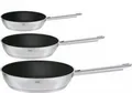 Produktbild: RÖSLE Elegance Bratpfanne Set Ø 20/24/28 cm Edelstahl  Induktion 13216