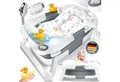Produktbild: KIDIZ Babybadewanne, Baby Badewanne für Neugeborene Kleinkinder 0-12 Monate Babywanne