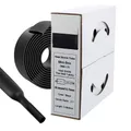Produktbild: Schrumpfschlauch Schwarz 2:1 5m Rolle + Spenderbox 25,4mm auf 12,7mm