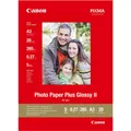 Produktbild: Canon Papier Fotografie Plus Glossy II PP-201 A3 - 20 Blätter