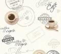 Produktbild: A.S. Création Schaumtapete Il Decoro Kaffee, aufgeschäumt, gemustert, mehrfarbig, Motiv, Tapete Ausgefallen Tapeten Wohnzimmer Schlafzimmer Küche eige Design