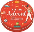 Produktbild: Adventskalender in der Dose. Fit im Advent: 24 Übungen für jeden Tag | Adventskalender in der Dose mit 24 Karten und Fitnessübungen