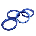 Produktbild: 4 Zentrierringe aus Alu Aluminium 66,6 mm - 57,1 mm 66,6 auf 57,1