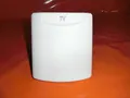 Produktbild: Vorzeltsteckdose Universal ABL weiss mit Magnetdeckel (1xSchuko,1x12 V, 2xSAT)