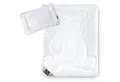 Produktbild: SEI Design Babybettdecke Baby Kinder Bett-Set Decke 100x135 + Kissen 40x60, Füllung: Polyester, Bezug: weichste Mikrofaser, Kochfest