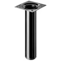 Produktbild: HETTICH Möbelfuß/Tischbein, schwarz, Ø 30 x 150 mm