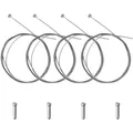 Produktbild: Fahrrad Bremskabel Set Bremszug Ersatz Metall 4 Stück