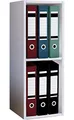 Produktbild: VCM Holzregal stehend | platzsparender Aktenschrank | Maße ca. H. 72 x B. 34 x T. 30 cm | Elegantes Regal stehend | Büroregal – Offas 2f