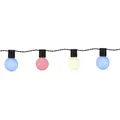 Produktbild: Best Season LED-Party Light, 20-teilig LED, Farbe bunt, Kabel schwarz, outdoor, 476-22 - Bunt