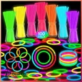 Produktbild: Knicklichter Party Set 100 Stück Neon Leuchtstäbe für Hochzeit Halloween Deko