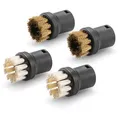 Produktbild: Kärcher Dampfreinigerdüse Powerbürstenset, 4 Stück, Dampfreiniger Kärcher KST2 und SC 2-5 Serie