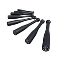 Produktbild: GORILLA SPORTS® Indian Clubbell - 2kg, 4kg, 6kg, 8kg, 10kg, 12kg, 15kg, 20kg Gewichte, Einzeln oder Set, aus Stahl, Schwarz - Indian Clubs, Schwungkeule, Turnkeule, Schwung-Keule