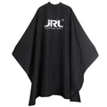 Produktbild: JRL Mantello da taglio Nero Professional Cutting Cape Chiusura in Velcro per barbiere e parrucchiere, Colore Nero, Nero, Estándar