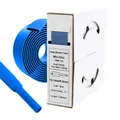 Produktbild: Schrumpfschlauch 5m 19,1mm auf 9,5mm blau in sicherer Verpackung