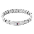Produktbild: Tommy Hilfiger Jewelry Gliederarmband für Herren aus Edelstahl - Erhältlich aus Schwarz oder Silber