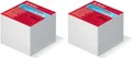 Produktbild: Herlitz Quadratisch Weiß Papier 90 mm 700 Blätter Zettelkasteneinlagen Blatt 9 x 9 cm weiß (1603000)