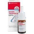 Produktbild: Nasentropfen AL 0,05 % bei Schnupfen 10 ml