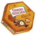Produktbild: Ferrero Küsschen Geschenkverpackung 20 verpackte Pralinen 178g