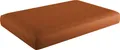 Produktbild: sunnypillow Palettenkissen mit abnehmbarem Bezug Kaltschaum Palettenauflage Palettenpolster Palettensofa Sitzkissen Rückenlehne Indoor Outdoor Sitzkissen 120x60x15cm Orange