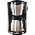 Produktbild: Philips Kaffeemaschine HD7546/20 Gaia, mit Thermoskanne, 1,2 Liter, 1000 Watt, schwarz, bis zu 15 Tassen
