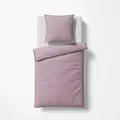 Produktbild: Fleuresse Bettwäsche Schweizer Satin, Mauve, Textil, Uni, 135x200 cm, pflegeleicht, bügelleicht, schadstoffgeprüft, weiche und anschmiegsame Oberfläche, Schlaftextilien, Bettwäsche, Bettwäsche