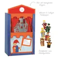 Produktbild: Roba Kids Kaspertheater Theater Holz / Stoff mit 6 Handpuppen  TOP