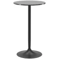 Produktbild: HOMCOM Bartisch, LxBxH: 60 x 60 x 102 cm, rund - schwarz