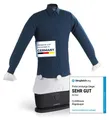 Produktbild: CLEANmaxx Bügler mit Timerfunktion für Hemden & Blusen - silber/schwarz