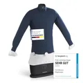 Produktbild: CLEANmaxx automatischer Hemdenbügler PRO |Ersetzt Bügeleisen, Bügelbrett, Dampfglätter und Steamer | Bügelgerät mit Bügelpuppe für Hemden, Blusen & Shirts | Innovativ & effizient, schwarz