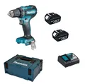Produktbild: Makita Akku-Bohrschrauber 18,0V mit 2 Akkus 3,0 Ah im Makpac (Art. DDF485RFJ)