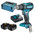 Produktbild: Makita DDF485RFJ Akku-Bohrschrauber 18 V + 2x Akku 3,0 Ah + Ladegerät im MAKPAC