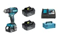 Produktbild: Makita Akku-Bohrschrauber 18V - DDF485RFJ - 2 Akkus - Makpac - Schnell Ladegerät