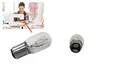Produktbild: Telliswelt Glühbirne Glühlampe 15 w 220/240V Nähmaschine Bajonett Steckfassung fassung Nähmaschiene warmweiß